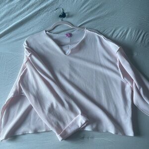 Light Pink Long Sleeve Top